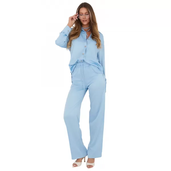  Dámský komplet LAKERTA LK-KMPL-510060.00 LIGHT BLUE 