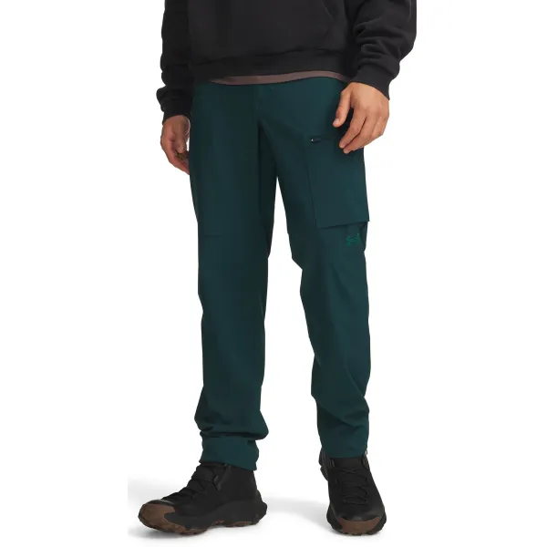  Pánské sportovní kalhoty UNDER ARMOUR M EXPLOR TREKLITE PANT 6013499-919 ZELENÁ 