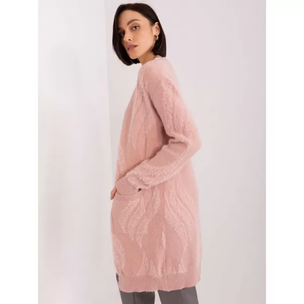  Dámský svetr WOOL FASHION ITALIA AT-SW-234501.00P BRIGHT PINK 