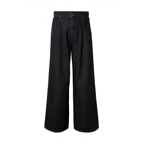  Pánské kalhoty URBAN CLASSICS TB8033 BLACK WASHED 