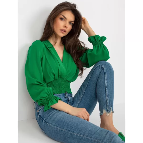  Dámská halenka ITALY MODA DHJ-BZ-13866.92P GREEN 