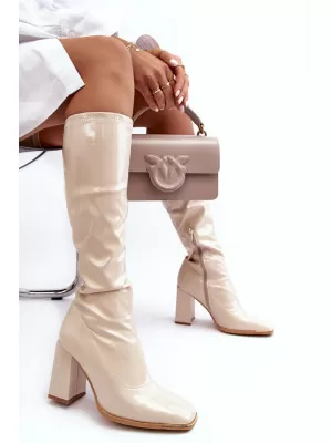 Dámské kozačky BOTO C-238/RB152P BEIGE