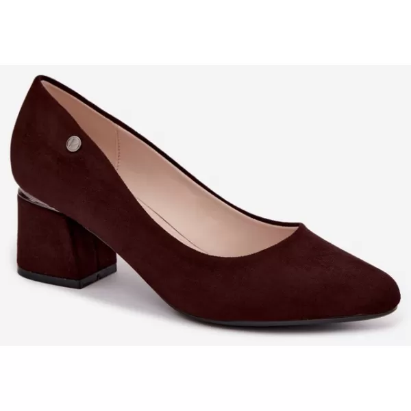  Dámské lodičky VINCEZA 62322 BROWN 