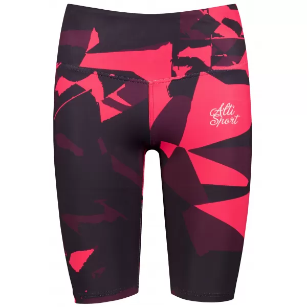  Dámské legíny nad kolena premium (nové velikosti) ALTISPORT VOJ/ALW080LEG06 WINE-RED 