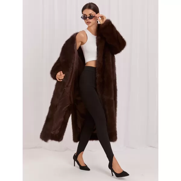  Dámský kabát FACTORY PRICE MBM-PL-25-65.98P BROWN 