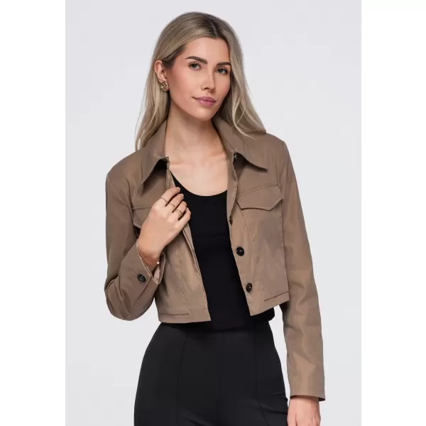  Dámské sako OMBRE OW-BL-E0007 BEIGE 
