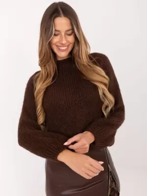 Dámský svetr ITALY MODA MI-SW-1311.31 BROWN