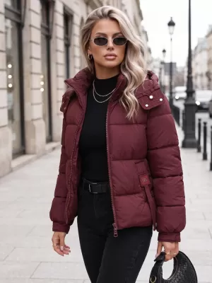 Dámská bunda DSTREET BORDOVÁ