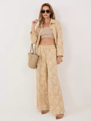 Dámský komplet RUE PARIS IT-KMPL-10127.60 BEIGE