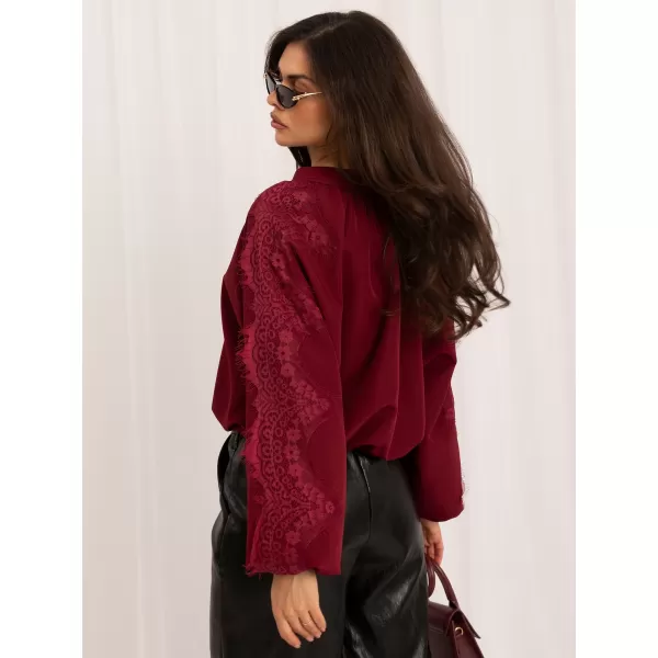  Dámská bunda ITALY MODA MI-KR-3537.74 BURGUNDY 