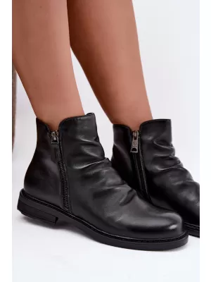 Dámské kotníkové boty VINCEZA 58683 BLACK