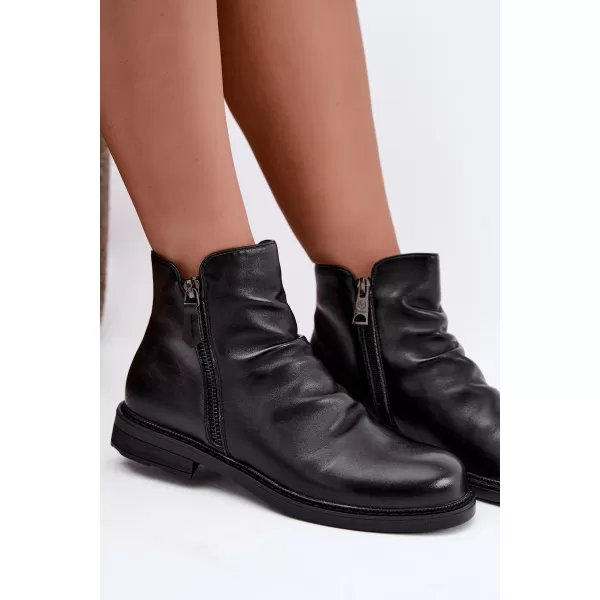  Dámské kotníkové boty VINCEZA 58683 BLACK 