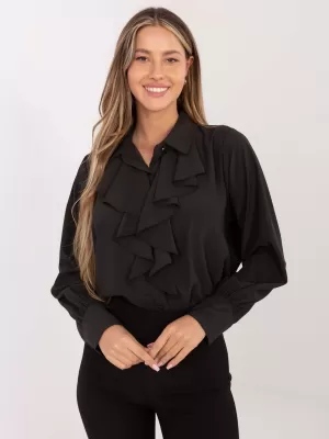 Dámská košile FACTORY PRICE IT-KS-26967.28 DARK BROWN