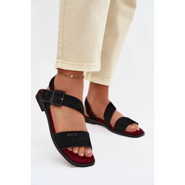  Dámské sandály BIG STAR SHOES TT274490 BLACK 