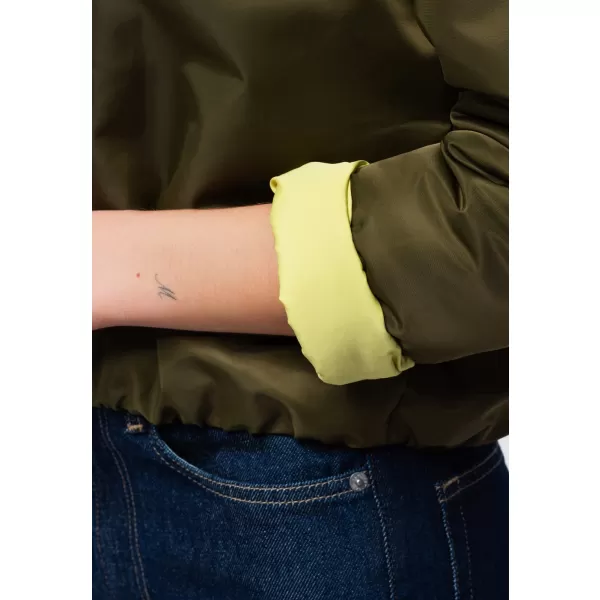  Dámská bunda OMBRE OW-JT-E0003 KHAKI 