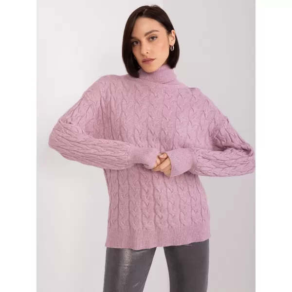  Dámský svetr WOOL FASHION ITALIA AT-SW-2348.07 BRIGHT PURPLE 