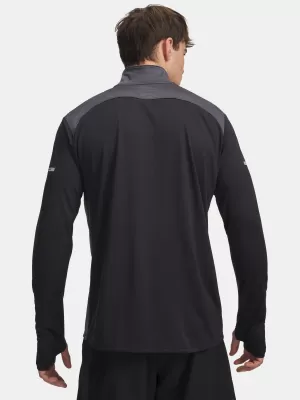 Pánské triko UNDER ARMOUR TECH UTILITY 1/4 ZIP 6004963-002 ČERNÁ