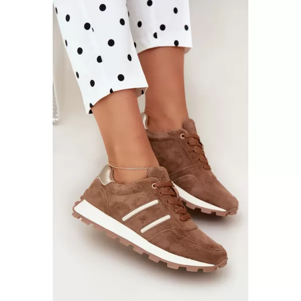  Dámské tenisky D&A LR62-7101 BEIGE 