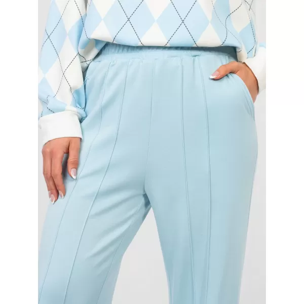  Dámské tepláky RUE PARIS RV-DR-A1062.08 LIGHT BLUE 