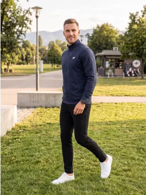 Pánská mikina 4F 4FWMM00TSWSM2547 NAVY