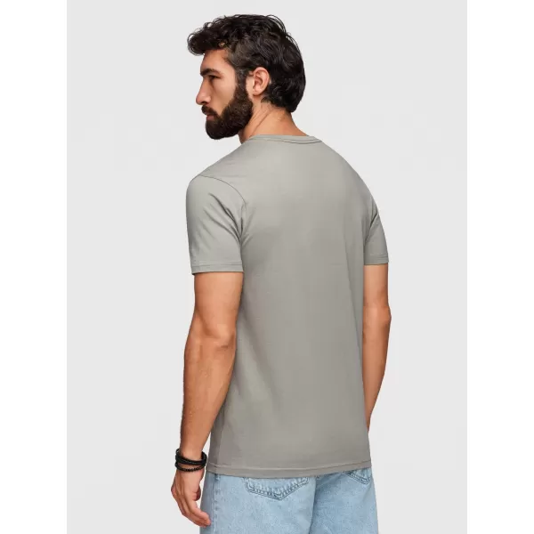  Pánské triko OMBRE OM-TSPT-0259 GREY 