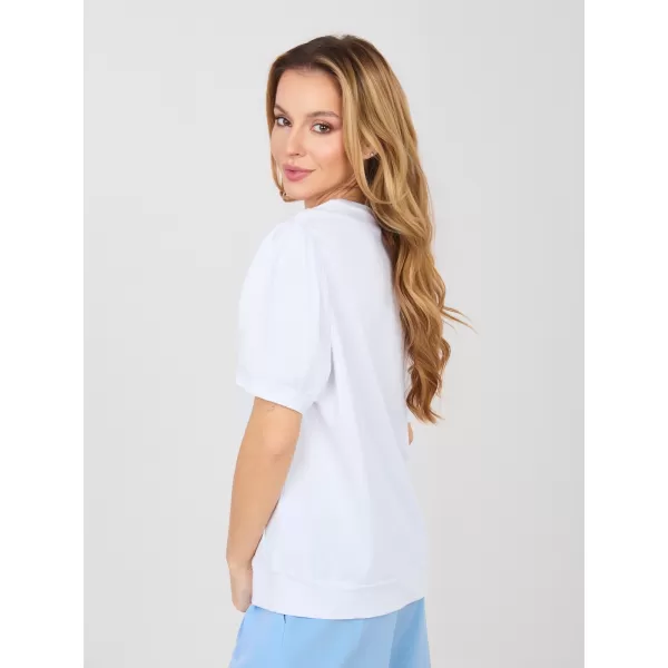  Dámská halenka RUE PARIS RV-BZ-A1184.21 WHITE 
