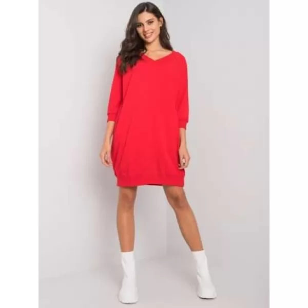  Dámské šaty BASIC FEEL GOOD RV-SK-7203.35P RED 
