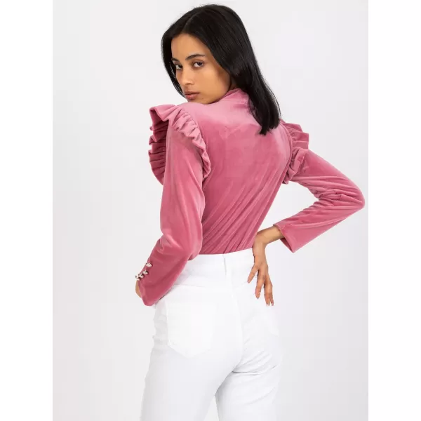  Dámská halenka ITALY MODA DHJ-BZ-6533A.44P DARK PINK 