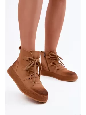 Dámské kozačky ARTIKER 59C1128 BEIGE