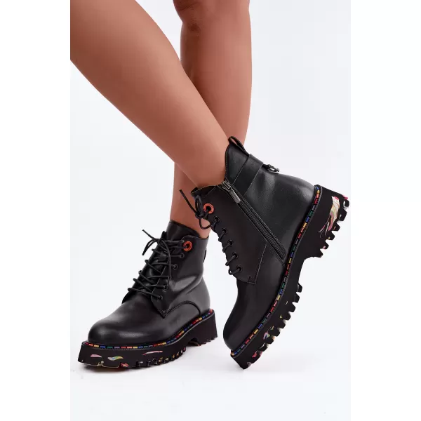  Dámské boty ARTIKER 55C0509 BLACK 