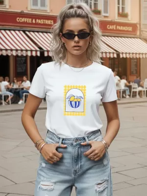Dámské triko DSTREET BÍLÁ