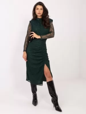 Dámské šaty ITALY MODA IT-SK-9937.16 DARK GREEN
