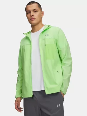 Pánská bunda UNDER ARMOUR VELOCITI PRO STORM JACKET 6005897-712 ZELENÁ
