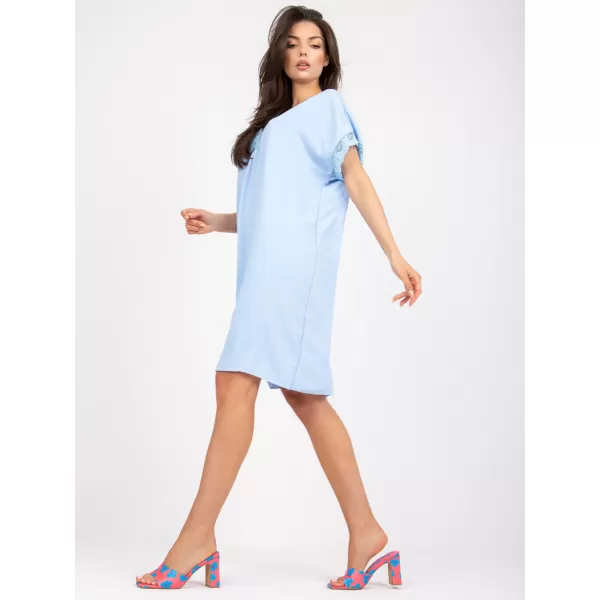 Dámské šaty ITALY MODA DHJ-SK-0123.60P LIGHT BLUE 
