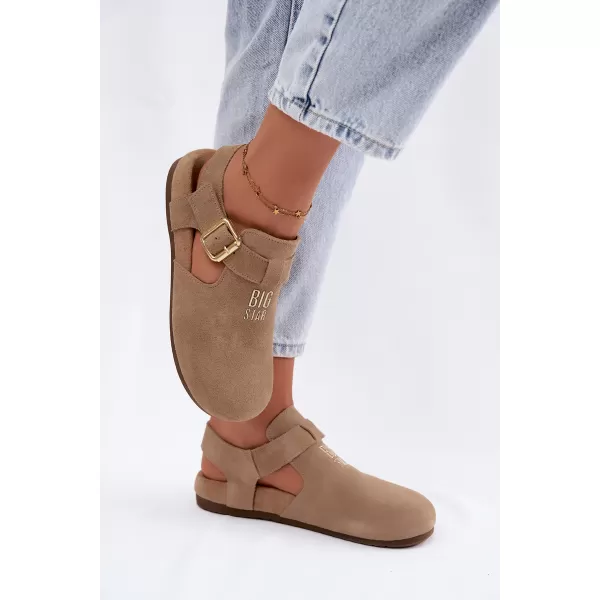  Dámské sandály BIG STAR SHOES TT274542 BEIGE 