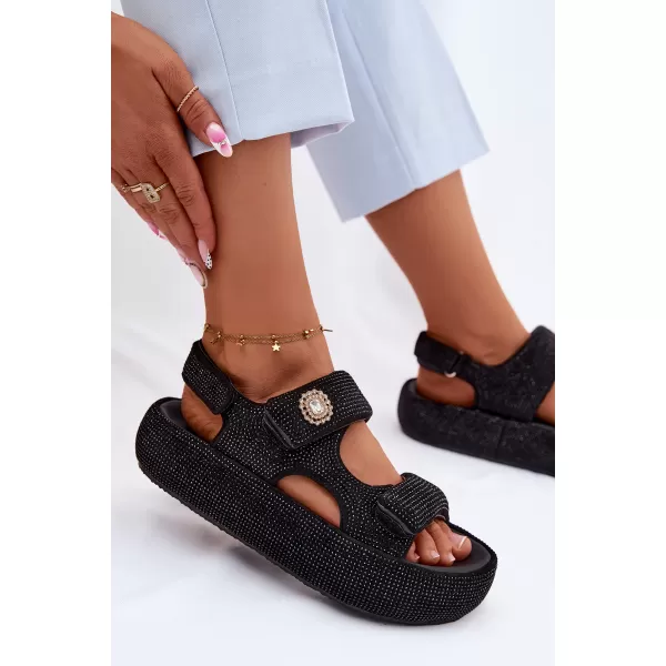  Dámské sandály GOE TT2N4102 BLACK 