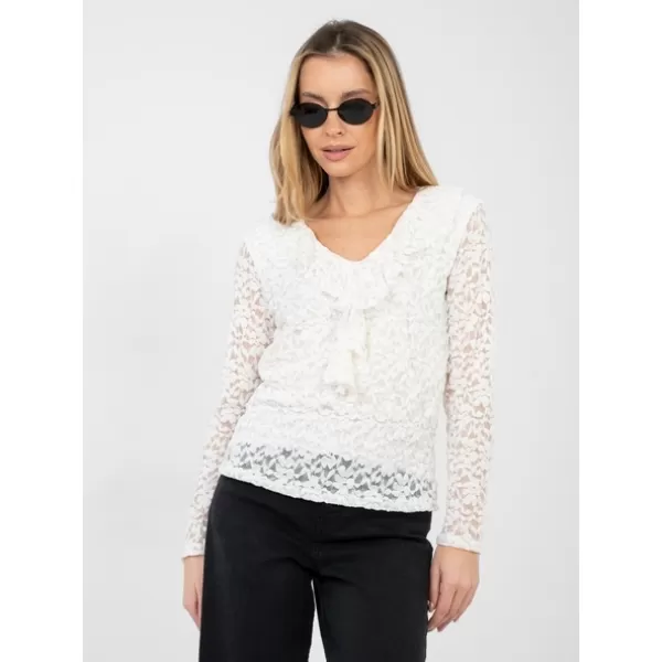  Dámská halenka RUE PARIS MI-BZ-M6713.86 ECRU 