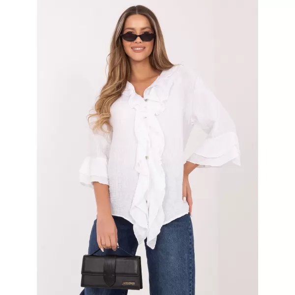 Dámská košile ITALY MODA IT-KS-81863.11P WHITE 