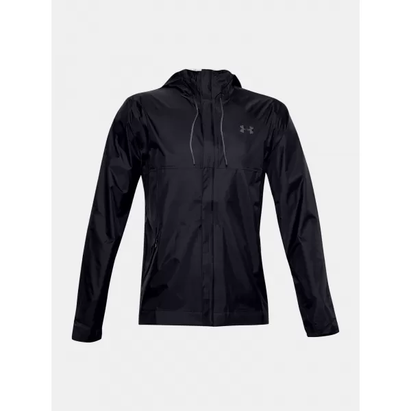  Pánská bunda UNDER ARMOUR CLOUDBURST STORM SHELL 1350950-001 ČERNÁ 