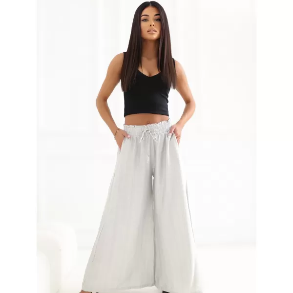  Dámské kalhoty FACTORY PRICE CS-SP-LPH2517.17P LIGHT GREY 