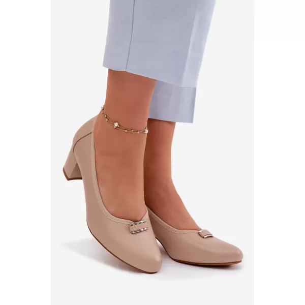  Dámské lodičky VINCEZA 58622 BEIGE 