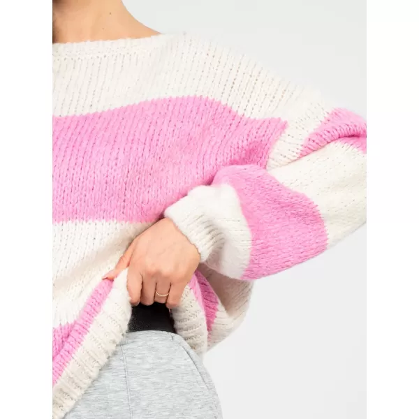  Dámský svetr ITALY MODA MI-SW-0203.71 PINK 