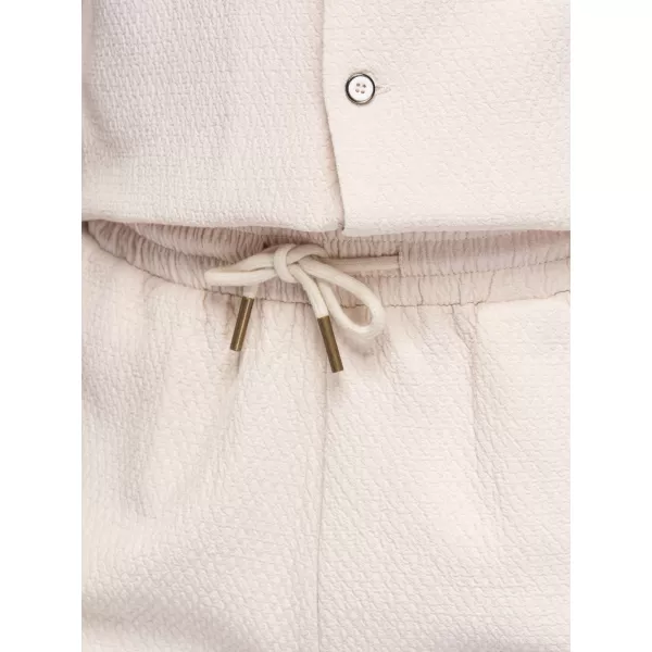  Pánské kraťasy OMBRE OM-SRCS-0207 CREAM 