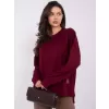 Dámská mikina RUE PARIS RV-BL-A1063.96 BURGUNDY