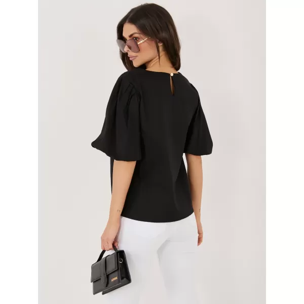  Dámská halenka ITALY MODA MI-BZ-3391.71 BLACK 