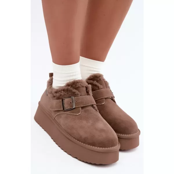  Dámské sněhule BIG STAR SHOES UU274318 BEIGE 
