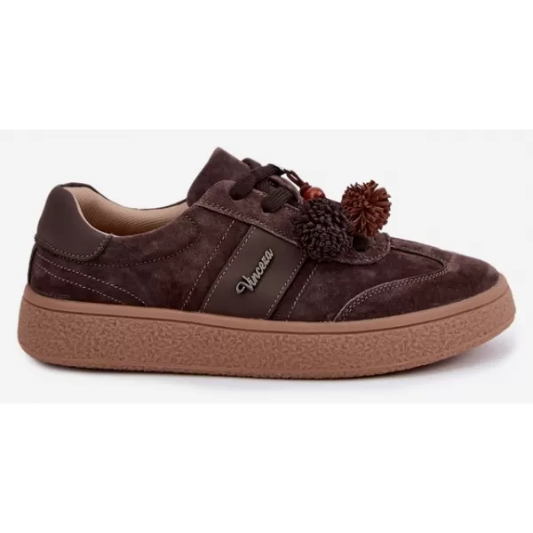  Dámské tenisky VINCEZA 79682 CHOCOLATE 