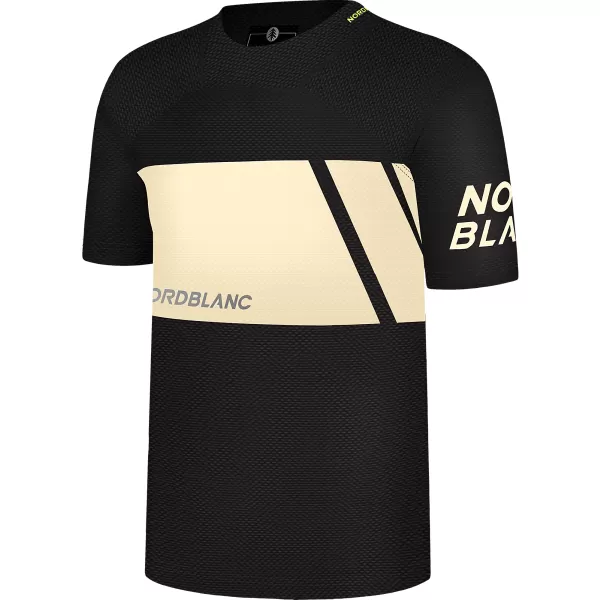  Pánské funkční cyklo tričko NORDBLANC MUD NBSMF8083 ČERNÁ 