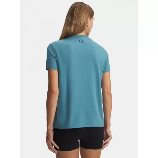  Dámské triko UNDER ARMOUR W VARSITY SS 6010592-466 MODRÁ 