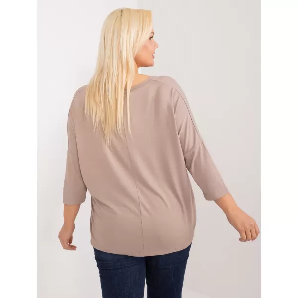  Dámská halenka RELEVANCE RV-BZ-5745.18 DARK BEIGE 